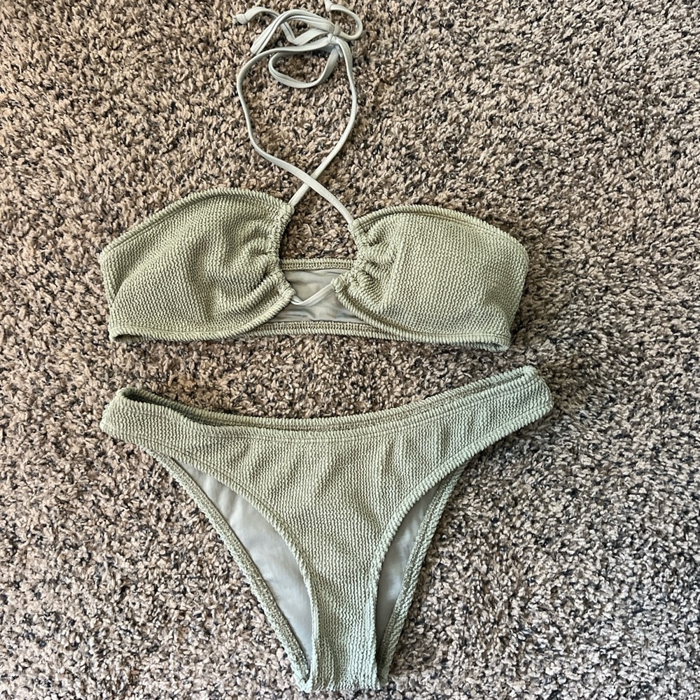 Dippin' Daisy's Sage Textured Swimwear